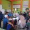 Keterangan Foto: Babinsa Koramil 06/Kota, Kopda S Sipahutar melaksanakan Komsos dengan Tokoh Agama dan Aparatur Kelurahan, di Aula Kantor Kelurahan Pancuran Bambu, Kota Sibolga, Selasa (30/05/2023).