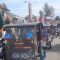 Foto : Para abg becak mengawal Ketua PKB Tapteng dalam rangka penyerahan berkas pendaftaran bacaleg PKB ke KPU Tapteng.