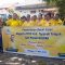 Foto : Rombongan DPD II Golkar Tapteng saat tiba di KPU Tapteng dalam rangka pendaftaran Bacaleg Partai Golakr pada Pemilu 2024 mendatang , Minggu (14/5/23).