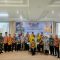 Foto : Ketua Dewan Pembina Yayasan Maju Tapian Nauli (Matauli) Akbar Tandjung foto bersama usai acara temu ramah Yayasan Maju Tapian Nauli dan Ikatan Alumni Matauli (Ikama) Sibolga Tapteng, di aula Matauli di Jalan Ki Hajar Dewantara, di Pandan, Kamis (1/6/2023).