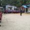 Foto : Babinsa Koramil 05/Kolang, Serda Benni Sitompul melaksanakan Upacara Bendera bersama seluruh Aparatur Pemerintah se-Kecamatan Sitahuis, Kamis (01/06/2023).