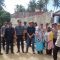 Foto : Kabag Ops Polres Tapteng, Kompol Ricardo Siahaan, didampingi KBO Sat Intelkam Polres Tapteng, Colia Sembiring bersama Personil saat mengamankan Objek Eksekusi lahan di Kelurahan Pandan