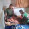 Foto : Pelda RH Tambunan, Babinsa Koramil 03/Pandan saat mendampingi Tim kesehatan Kodim 0211/TT melakukan Khitanan Massal, di Desa Tapian Nauli, Kecamatan Tukka, Kabupaten Tapanuli Tengah pada Kamis (6/7/23).