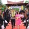 Foto : upacara Pedang Pora yang dilakukan oleh para perwira pertama menyambut Kapolres Tapteng yang baru, AKBP Basa Emden Banjarnahor bersama Ibu di Polres Tapteng, Seni (10/7/23).