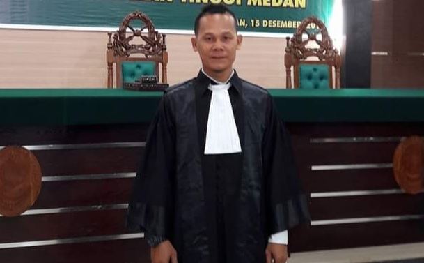 Foto : Charles Situmorang, SH Penasehat hukum Josmen Sihotang