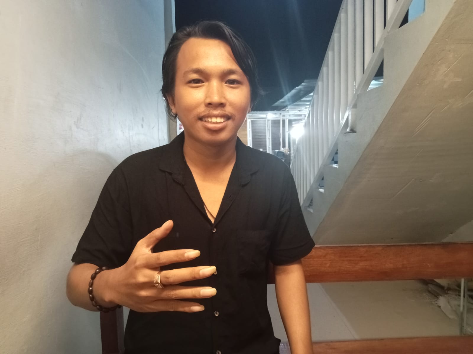 Foto : Penasehat Hukum HT, Daniel Lumbantobing, SH