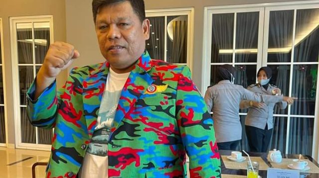 Foto : Ketua F-SPSI - K-SPTI Sibolga-Tapteng, Abdul Rahman Sibuea