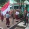 Keterangan Foto: Babinsa Koramil 06/Kota, Serda Alamsyah bertindak sebagai Inspektur Upacara di SD Negeri 081240 Kota Sibolga.