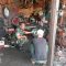 Keterangan Foto: Babinsa Koramil 06/Kota, Koptu Wariston Nainggolan saat menyambangi usaha bengkel sepeda motor di Kelurahan Pancuran Kerambil, Kota Sibolga.#