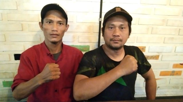 Foto : Ketua DPC Pelita Prabu Tapanuli Tengah, Jerry Zai (Kiri) dan Bendahara, Bambang EF Lubis (kanan)