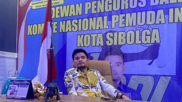 Foto : Ketua DPD KNPI Kota Sibolga, Imam Faesal