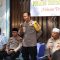 Foto : Waka Polres Tapteng, Kompol Kamaluddin Nababan, SH didampingi Kasat Binmas Polres Tapteng Iptu Dela Antomi saat melaksanakan Jumat Curhat kepada masyarakat Sitiotio, pada Jumat (22/12/23).