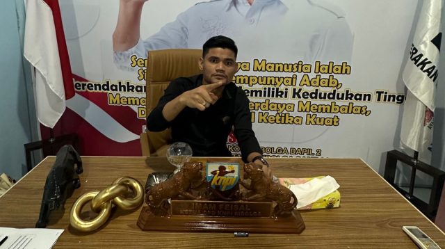 Foto : Ketua KNPI Kota Sibolga, Imam Faesal