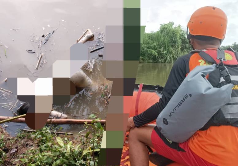 Foto : Kondisi Bocah yang diketahui bernama Eklesia Kristiani Lastarida Bondar (11) saat ditemukan Tim gabungan dalam kondisi meninggal dunia, Jumat (8/12/23).