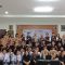 Foto : Ketua JPL Sibolga Tapteng foto bersama para siswa SMA usai pelatihan Jurnalistik bersama Kapolres Sibolga.