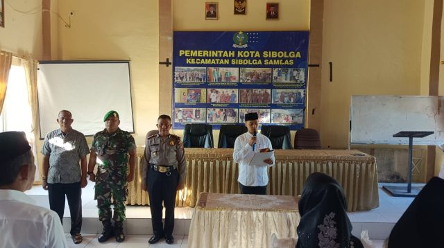 Foto : Pelantikan Kepling Sibolga Sambas