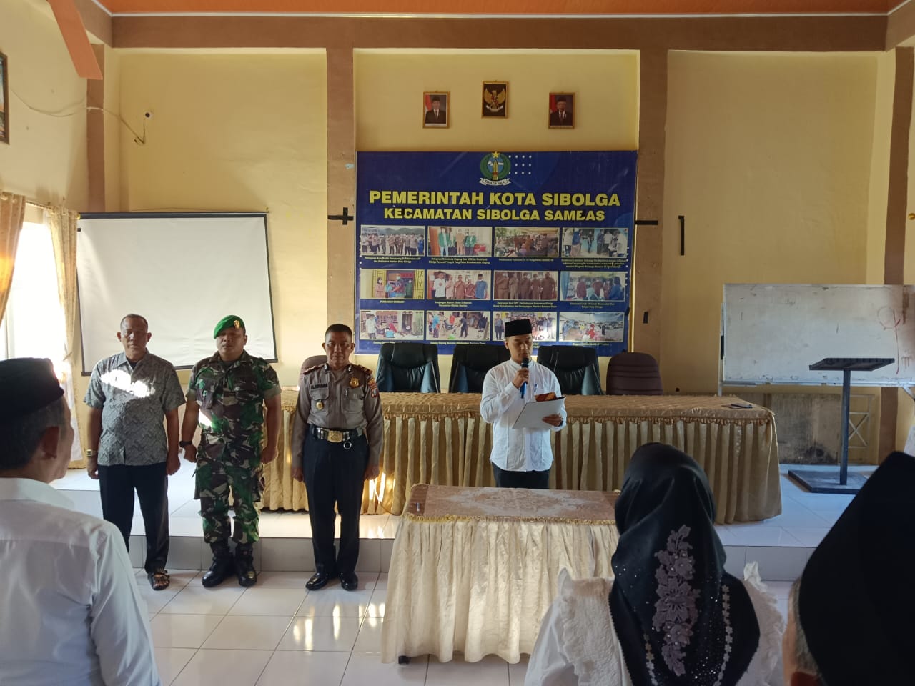 Foto : Pelantikan Kepling Sibolga Sambas