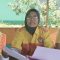 Foto : Sekretaris DPK Kosgoro 1957 Tapteng, Aprina Situmorang didampingi anggota saat melakukan konferensi pers terkait pemberhentian Mardani Tanjung sebagai pemgurus Organisasi Kosgoro 1957 Tapteng.