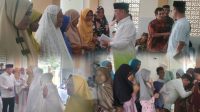 Foto : Walikota Subulussalam, H. Affan Alfian Bintang saat membagikan langsung zakat hartanya kepada masyarakat