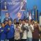 Foto : Nardi Pohan dan Tim pemenangan Muhammad Fadhil Hutagalung foto Bersama dengan Tim Penjaringan Bacalon Walikota DPC Partai Demokrat Kota Sibolga.