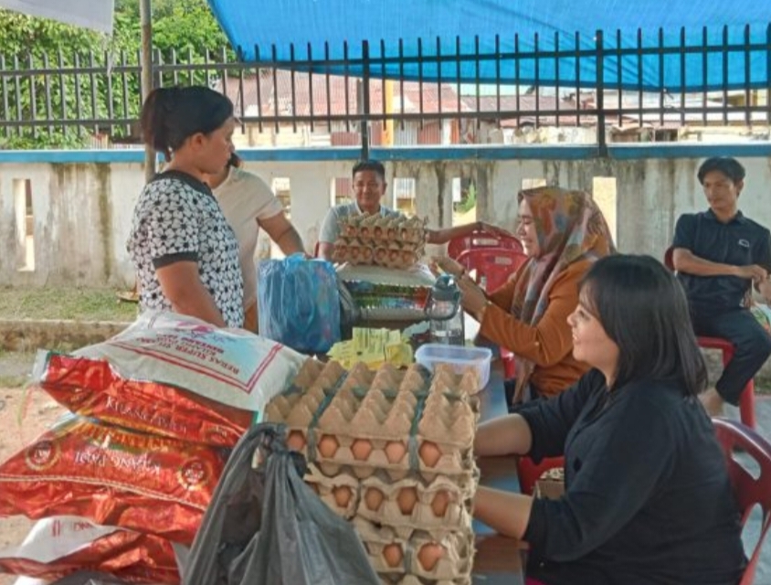 Disperindag Sibolga Terus Tekan Inflasi Melalui Operasi Pasar