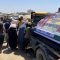 Foto : Mobil tangki air bersih bantuan dari MPE PP Sumut yang tiba di Palestina (istimewa).