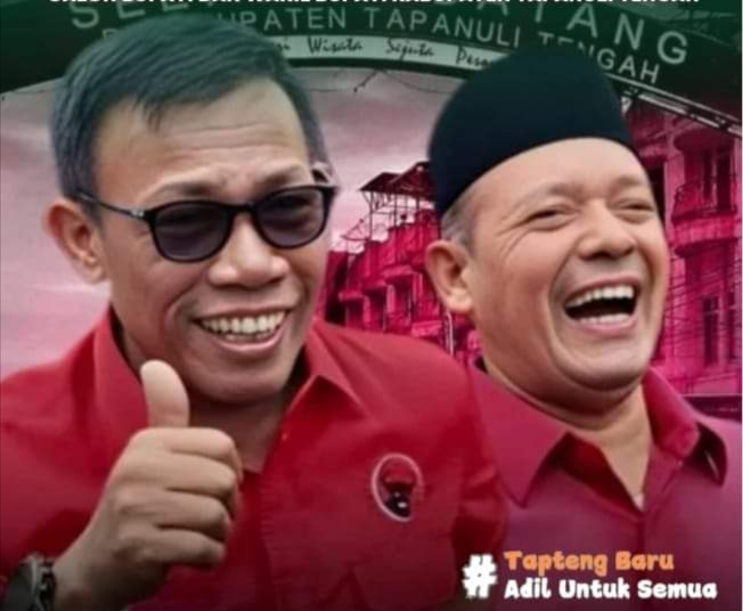 Foto : Pasangan Calon Bupati dan Wakil Bupati Tapanuli Tengah, Masinton Pasaribu-Mahmud Efendi (MAMA).