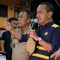 Foto: Menteri ESDM RI, Bahlil Lahadalia didampingi Bupati Tapanuli Tengah Masinton Pasribu, Gubernur Sumut, Bobby Nasution saat mengunjungi SPBU Tanah Ponggol Sarudik pada Selasa malam (2/11/25)