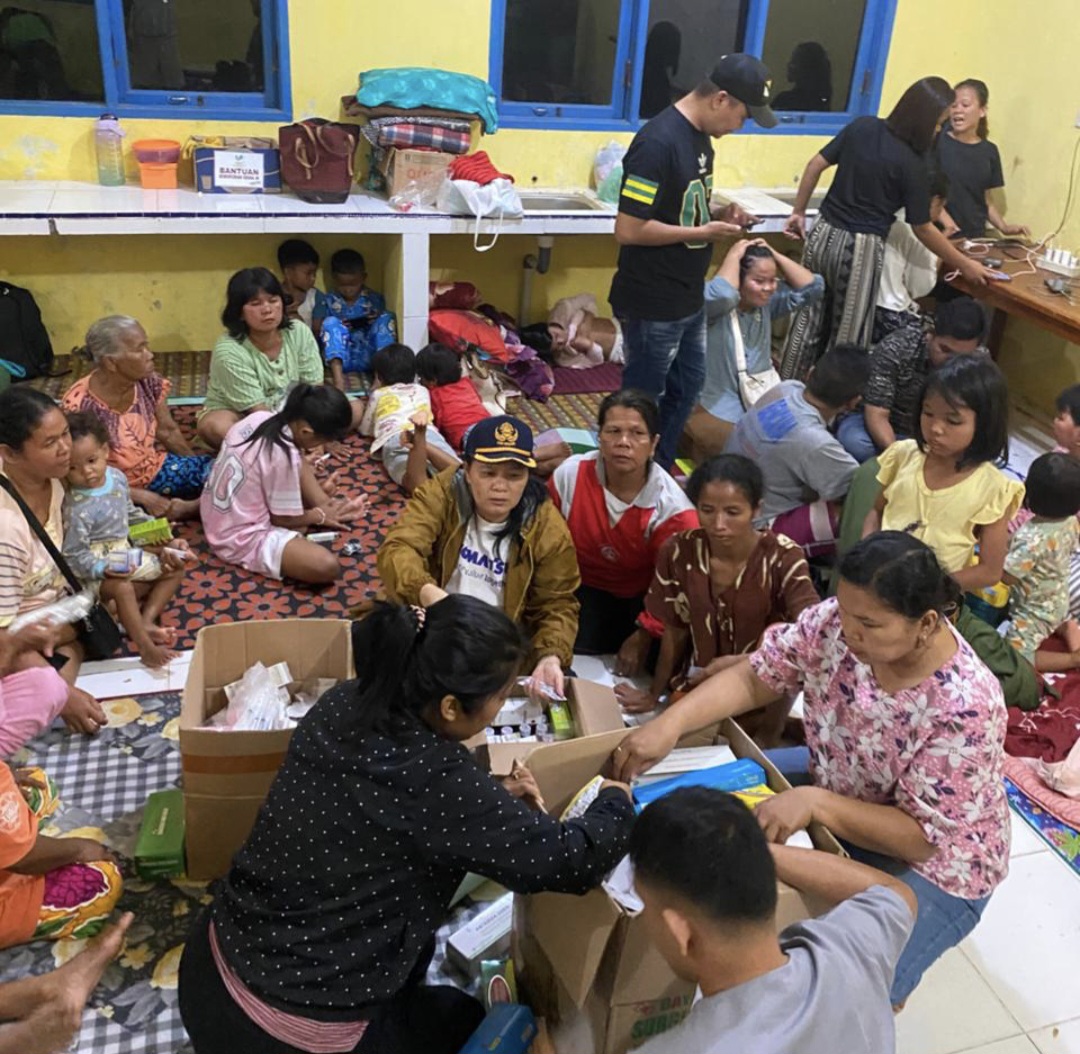 Dinkes Tapteng Kerahkan Tenaga Medis Layani Pengungsi di Bonalumban