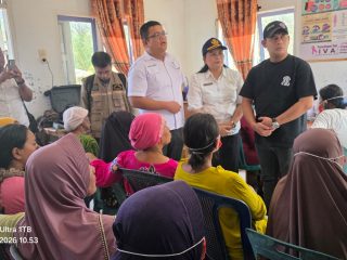 Progres Penanganan Kesehatan Pascabencana di Tapteng Berjalan Optimal