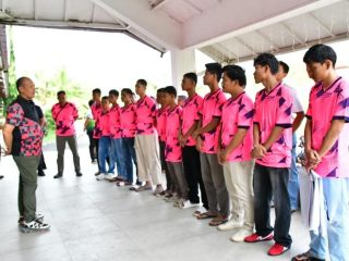 PS Tapteng Target Juara, Wakil Bupati Beri Motivasi Jelang Final Super Copa
