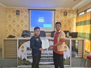 Junaidi Syaputra Kembali Pimpin GPI Tapanuli Tengah Periode 2026–2028