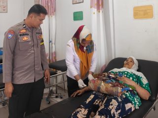 Pergoki Pencuri Sawit, Ibu Pedagang di Tapteng Dibacok Dodos hingga Tangan Robek