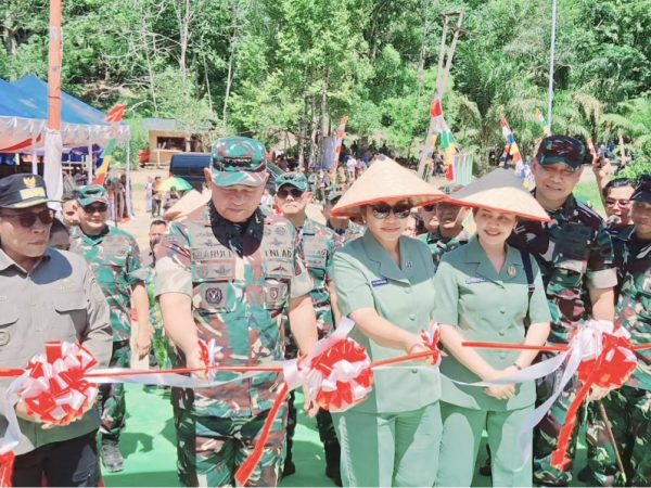 Kasad Maruli Simanjuntak Resmikan Jembatan Modular di Tapteng, 24 Akses Putus Pascabencana Berhasil Dipulihkan