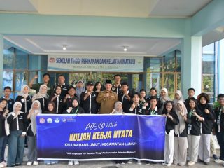 Wabup Tapteng Lepas 26 Mahasiswa KKN VI STPK Matauli Pandan, Dorong Penguatan Sektor Kelautan dan Perikanan