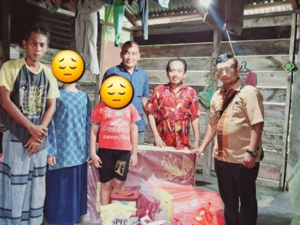 Gerak Cepat Dinas Sosial Tapteng, Keluarga Usman Hasibuan Langsung Dapat Bantuan dan Penanganan Medis