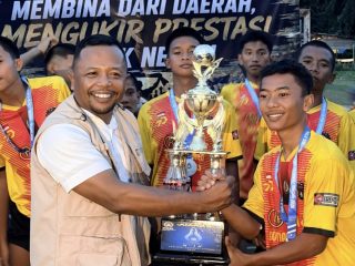 Piala Soeratin Cup Tapteng 2026 Resmi Ditutup, Pastob FC dan Sahata FC Barus Raih Gelar Juara