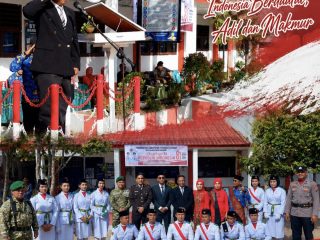 Detik-Detik Proklamasi di Badiri, Pemerintah dan Masyarakat Satukan Tekad Isi Kemerdekaan