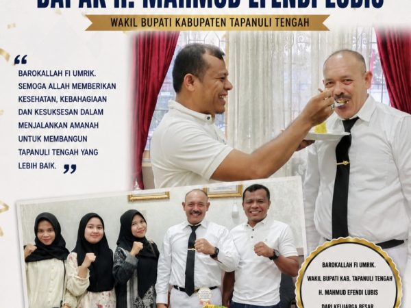 LBH Irsan Mahmud Prakasa Beri Kejutan HUT Wakil Bupati Tapteng
