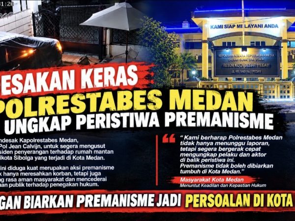 "Jangan Berhenti di Keroco!” Polrestabes Medan Didesak Ungkap Aktor Penyerangan Rumah Fadhil Thoib Hutagalung