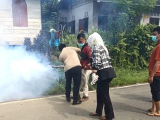 Cegah DBD di Musim Hujan, Dinkes Tapteng Serentakkan Fogging di 20 Kecamatan