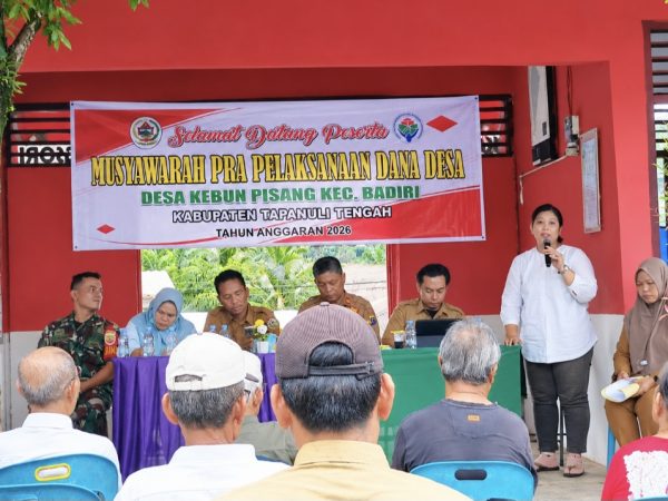 Pra Pelaksanaan Dana Desa Kebun Pisang 2026: Air Bersih dan Pemulihan Pascabencana Jadi Prioritas